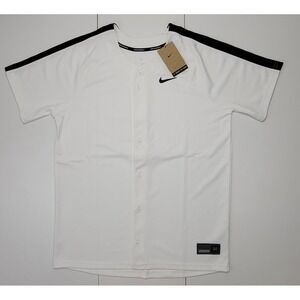 Nike Dri-fit Vapor Select 2 Men Sz L Full-Button Down Baseball Jersey DX9147-106